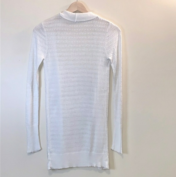 Merona white open front cardigan size XS - Picture 3 of 5